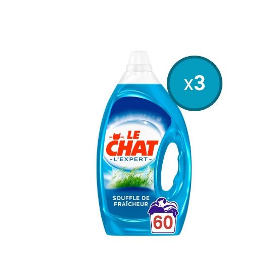 X Lessive Liquide Le Chat Expert Souffle De Fraicheur L