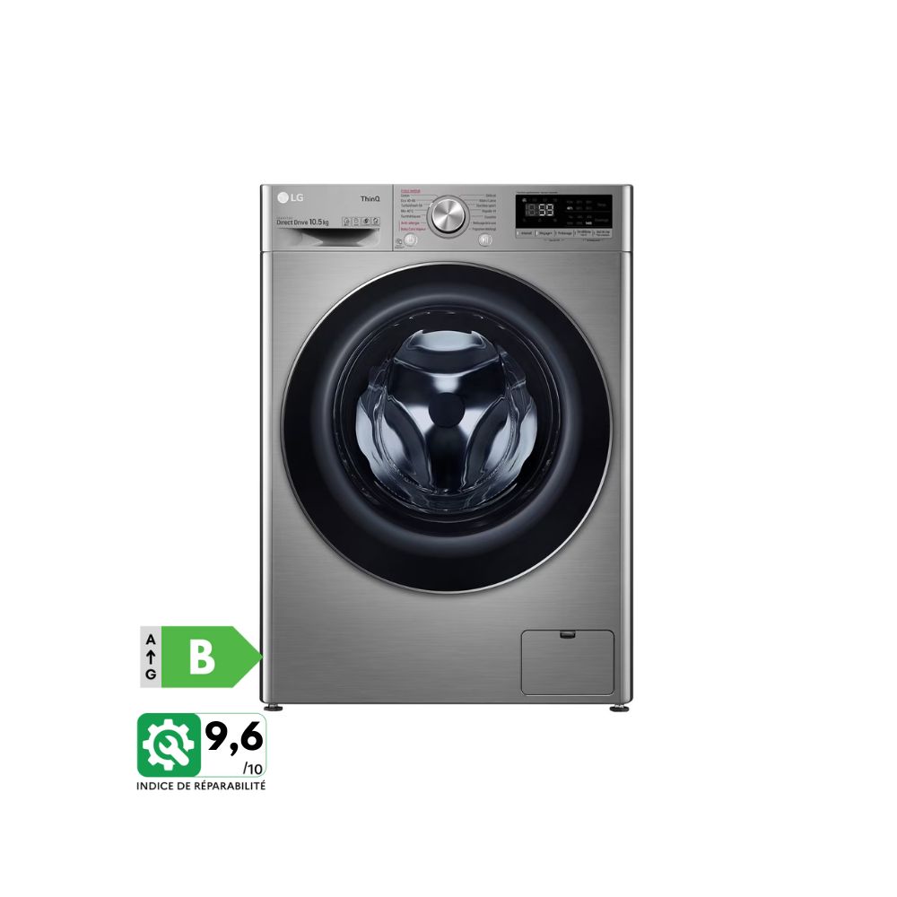 Lave Linge 10 5 KG 68L AI Direct Drive Moteur Direct Drive