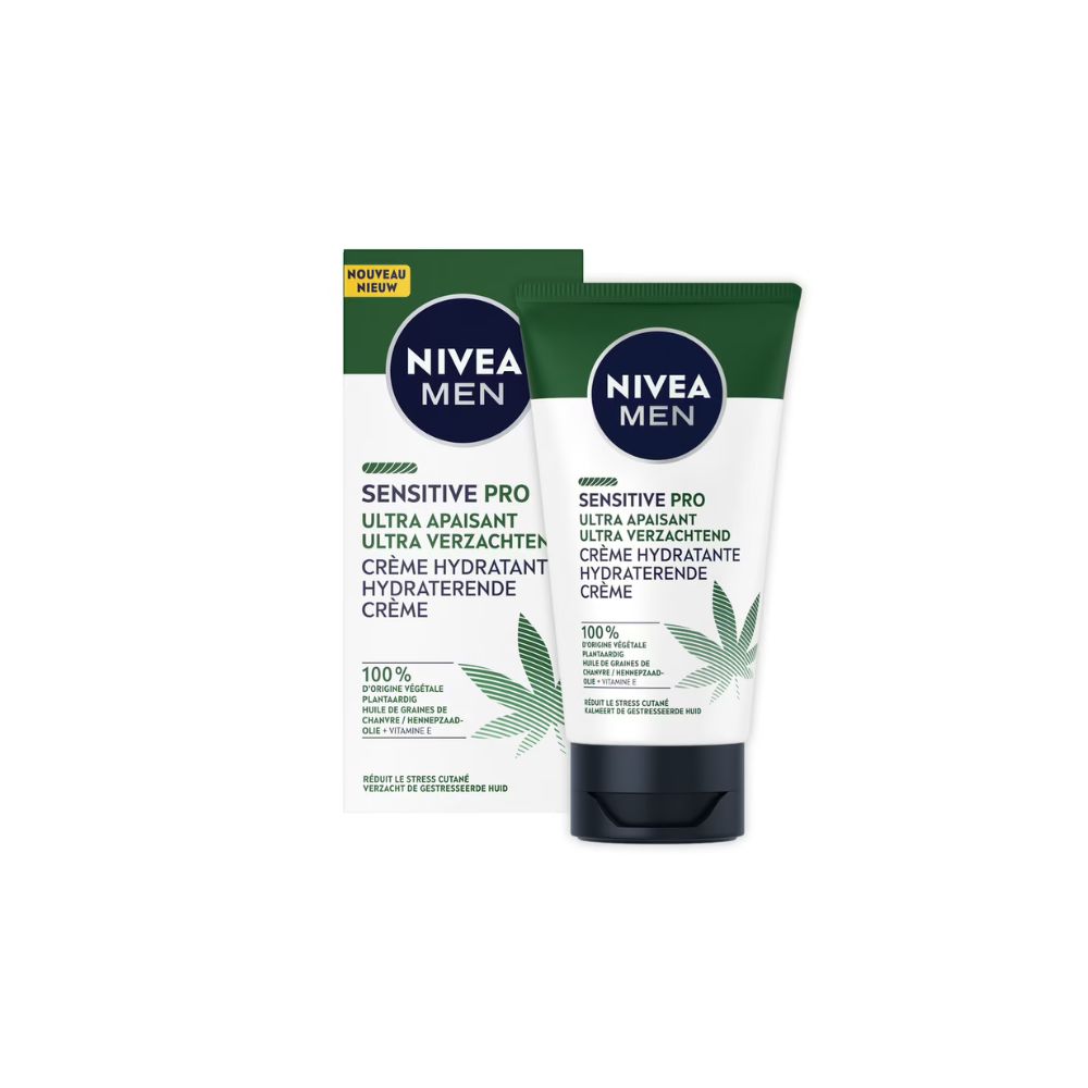 Crème hydratante visage homme Ultra apaisante Nivea Men SENSITIVE PRO à