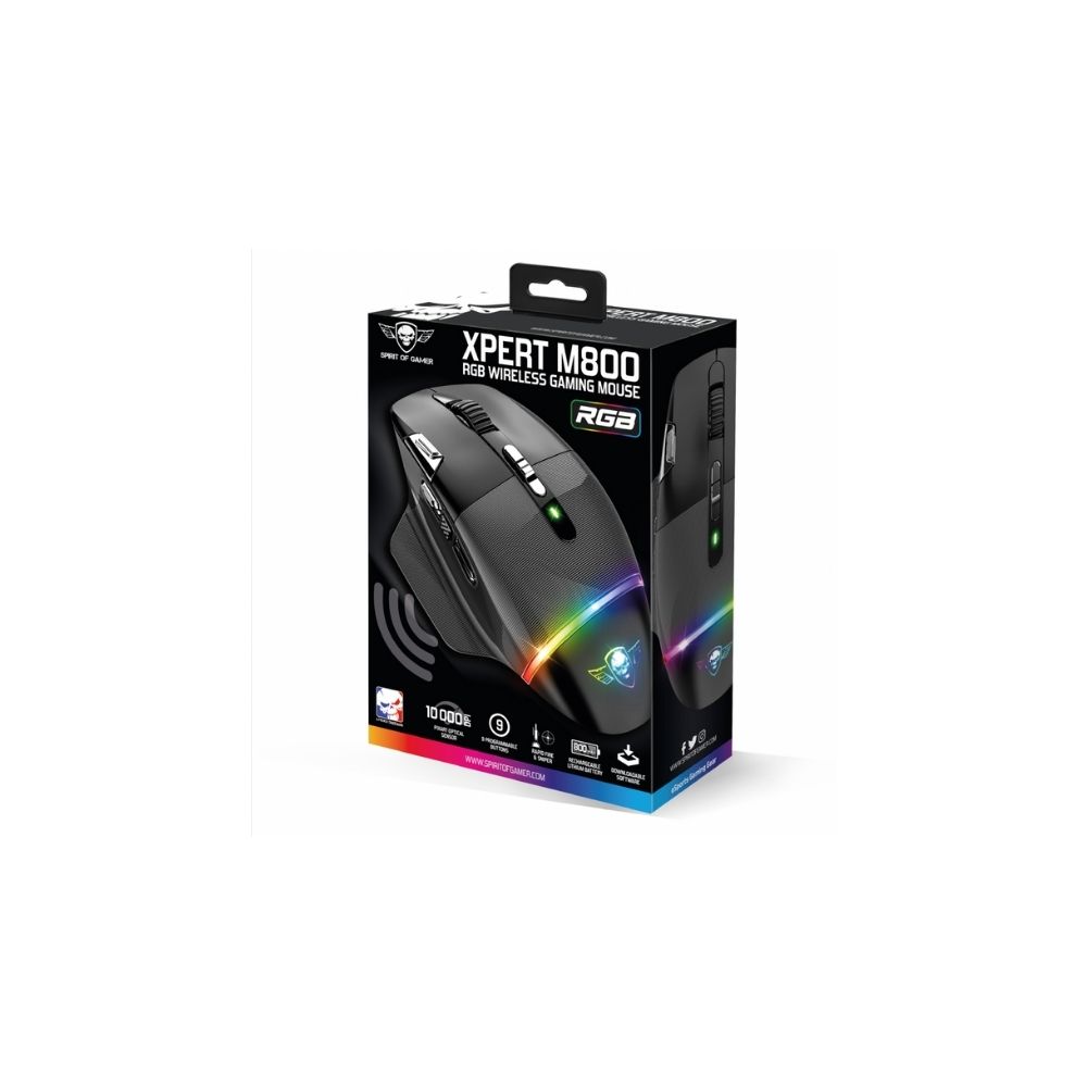 Souris Gaming Sans Fil Xpert M Dpi Boutons Programmables Rgb