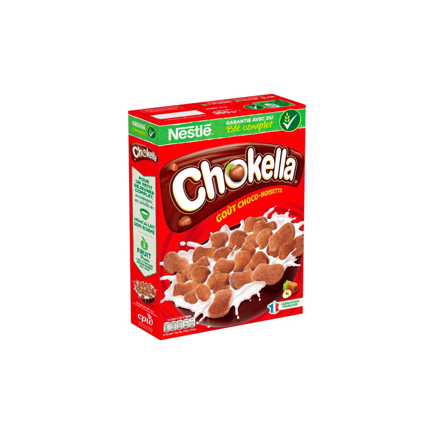 Céréales Chokella choco-noisette 350g