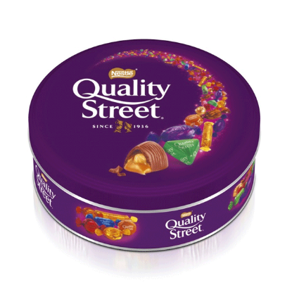 QUALITY STREET boite métal 480g