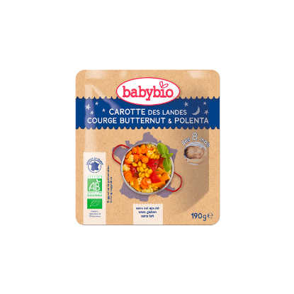 Image de Babybio Poche B. Nuit Carotte Courge Btn Polenta