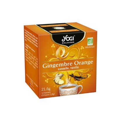 YOGI  Infusions Gingembre Orange