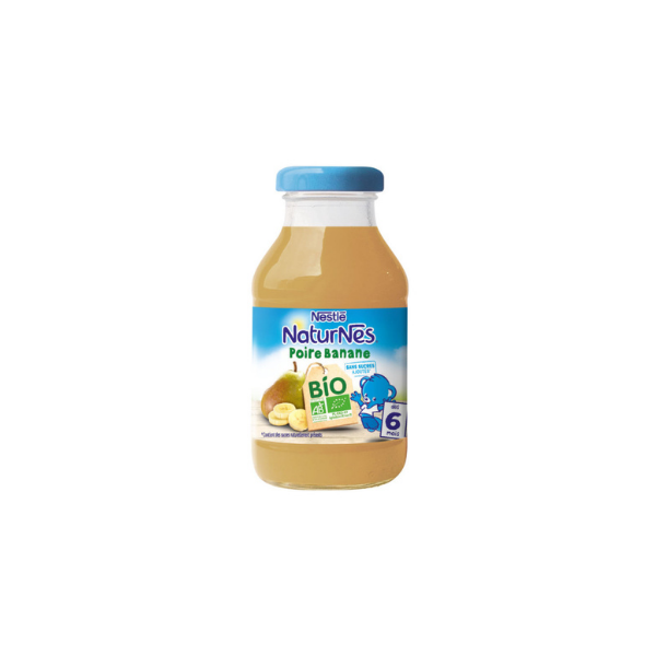 Naturnes Jus Poire Banane Bio 6 Mois cl Chezvous Re Shopping Et Courses En Ligne Livres A Domicile Ou Au Bureau 7j 7 A La Reunion