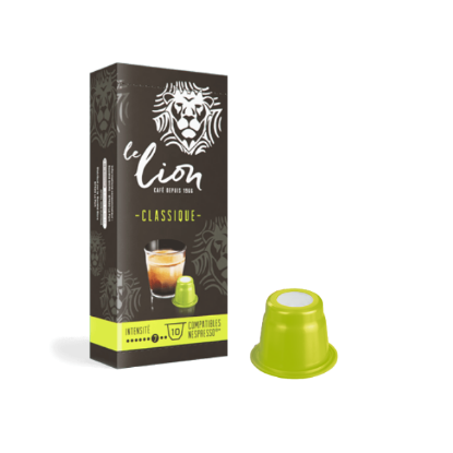 Boîte 16 dosettes Café Classique Le Lion - Compatible Dolce Gusto