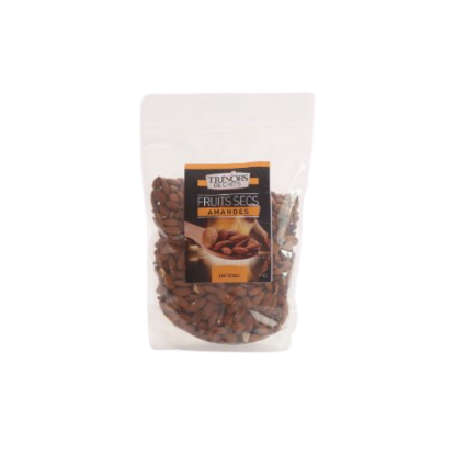Amandes Entières Brutes - Les Trésors Des Chefs - 1Kg