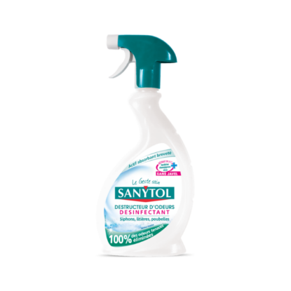 12x Purificateur d'air, désinfectant surfaces & textiles anti-allergènes -  fleurs de coton Sanytol - Aérosol 300 ml
