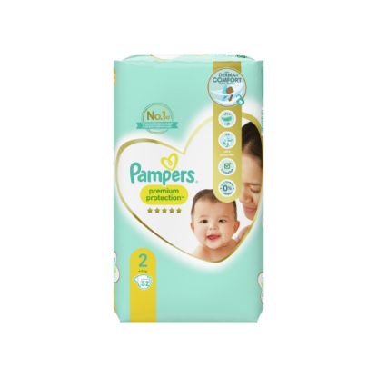 Pack 92 couches PAMPERS Premium Protection Taille 3 (6 à 10KG) Bébé Baby  Comfort