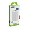 Batterie Power Delivery SBS 20 W, 10 000 mAh, finition rainuree mate - blanche