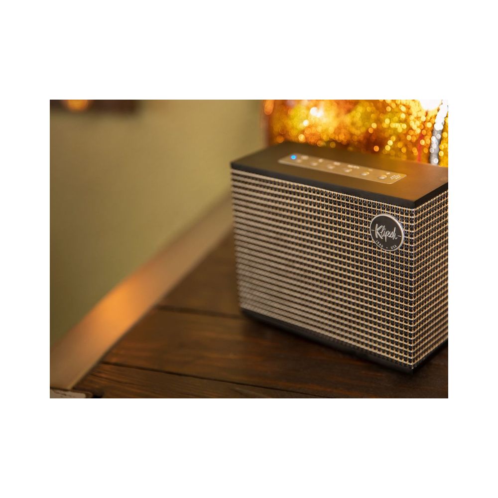 Enceinte Sans Fil Bluetooth Klipsch Heritage Groove Ii Noir Mat Chezvous Re Shopping Et