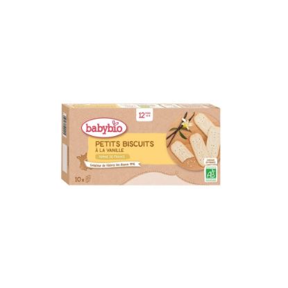 Image de Petits Biscuits à la Vanille Babybio dès 12 mois - Boîte de 20 biscuits