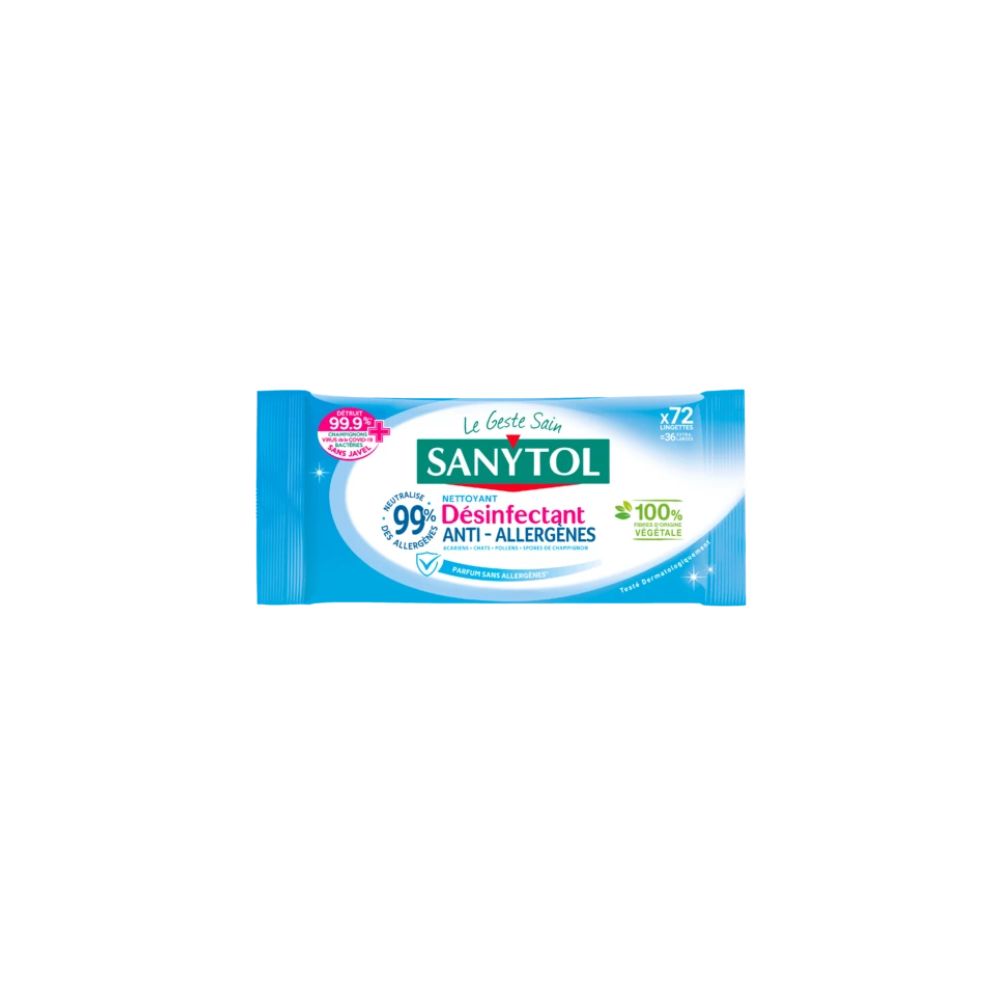 Lingettes Multi-Usages Desinfectant - Sanytol