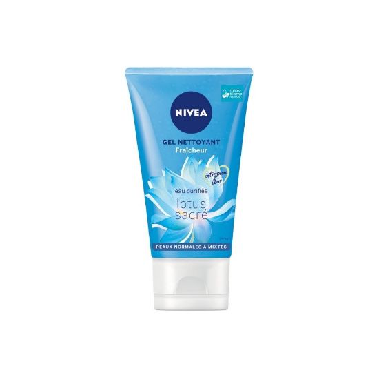 Image de Gel nettoyant Fraîcheur Lotus sacré Nivea, 150mL