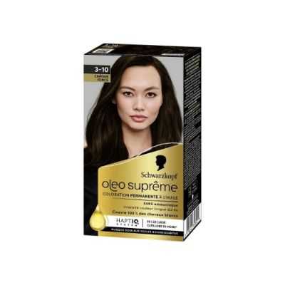 Schwarzkopf Oleo Suprême Coloration à l’huile Permanente 3-10 Châtain Foncé