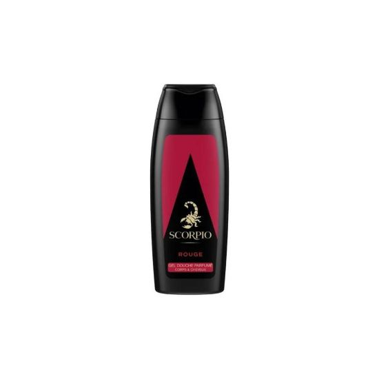 Picture of Gel douche homme corps et cheveux Scorpio Rouge, 250mL