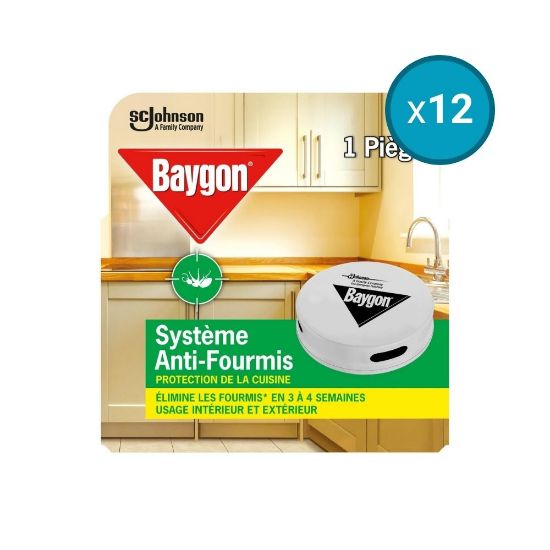 Image de 12x Piège Anti-Fourmis Protection De La Cuisine Usage Intérieur Et Extérieur, 1 piège