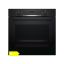Image de Four encastrable 60 x 60 cm, 71L, Ecoclean - Bosch Série 4 HBA553BA0 - noir