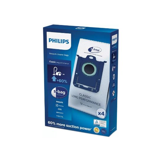 Picture of Sacs pour aspirateur - Philips FC8021/03 - boite de 4 sacs