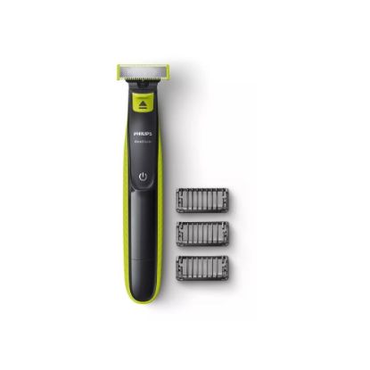 Image de Tondeuse barbe multi-usage OneBlade + 3 sabots - Philips QP2520/20