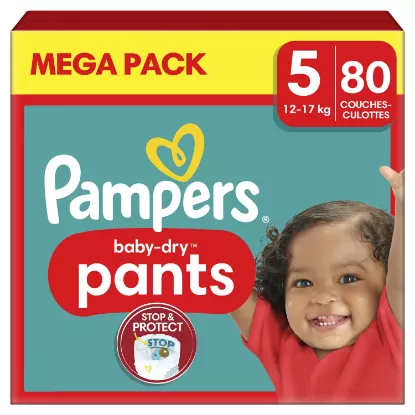 Couches Pampers Prenium Protection PantsTaille 5. 12-17 Kg. 64 couches