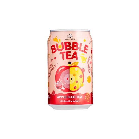 Image de Bubble Ice Tea Pomme - Madam Hong - pack 6 x 315ml