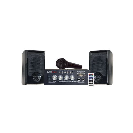 Picture of Ensemble karaoké avec USB/SD & Bluetooth - Lotronic PARTY-KA100