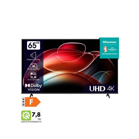 Image de TV 4K | DOLBY VISION 65″ (164cm) - Hisense Série A6K