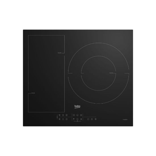Plaque de cuisson encastrable induction 3 foyers avec 1 zone flex