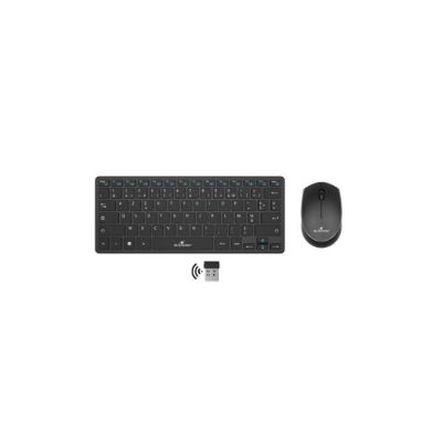 Pack clavier + souris sans fil mini - Bluestork Mini - noir