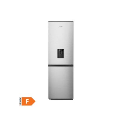 Picture of Réfrigérateur combiné 304L NoFrost | Distributeur d'eau avec réservoir - Hisense RB395N4WC1 - Inox