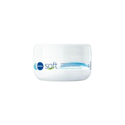 Image de Crème Multi-usage Hydratante visage corps et mains Nivea SOFT, 100mL