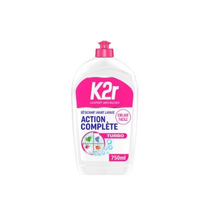 Image de Détachant avant-lavage liquide avec ciblage facile K2r, 750mL