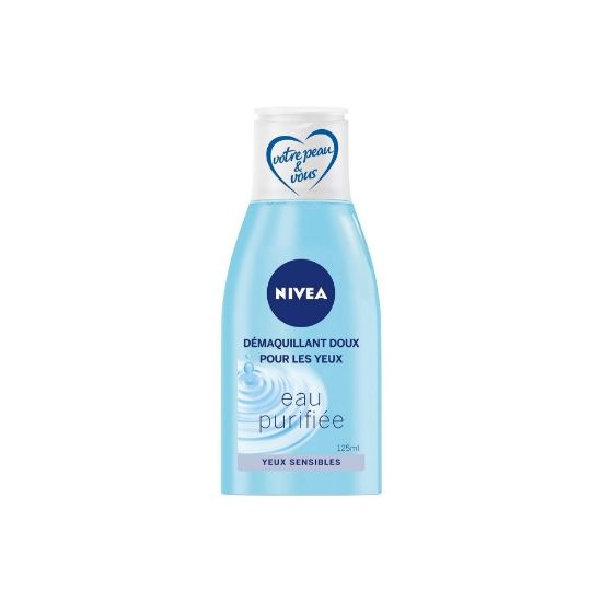 Image de Eau purifiée Démaquillant yeux Nivea, 125mL