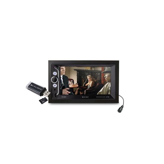 Picture of Autoradio Bluetooth – USB – AUX – 4 x 75 Watt – Radio AM / FM – Mirrorlink – 2 Din avec écran tactile - Caliber RMD805BT