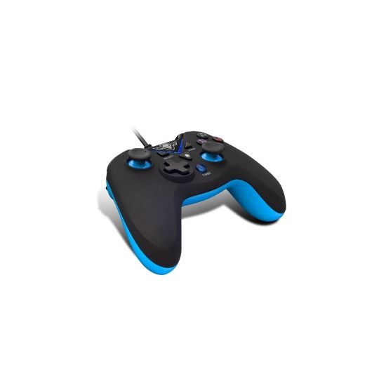 Image de Manette Filaire PC PS3 XGP bleu et noir - Spirit of Gamer