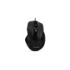 Image de Souris filaire, ergonomique, noire 6 boutons, 800-1600DPI, USB - ADVANCE 6D SHAPE