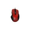 Picture of Souris filaire, ergonomique, rouge 6 boutons, 800-1600DPI, USB - ADVANCE 6D SHAPE