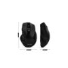 Picture of Souris Sans Fil, Nano récepteur noire - ADVANCE SHAPE 6D BK