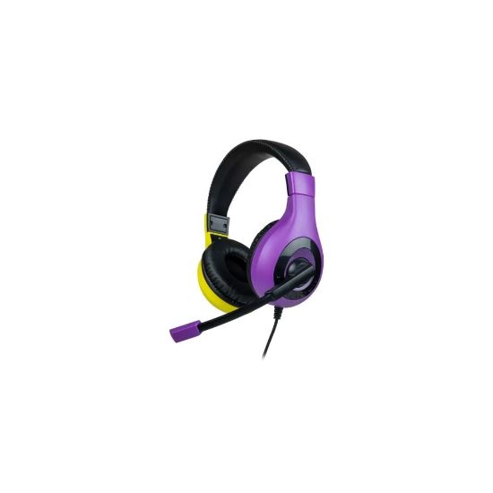 Picture of Casque Stéréo Filaire Pour Nintendo Switch/Lite/Oled Violet / Jaune - NACON