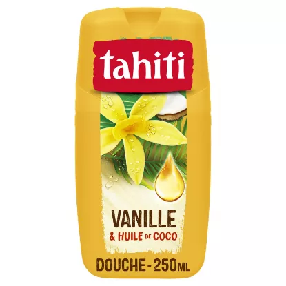 Gel Douche Hydratant Vanille & Huile de Coco TAHITI 250ml