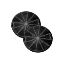 Image de Filtre à charbon d'origine Franke 112.0067.942 / 57672 - lot de 2