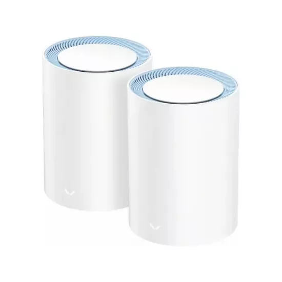 pack de 2 routeurs MESH, sans fil Duan-Band WIFI AC1200 (AC867+N300) avec 2 ports ethernet 100Mbps Blanc