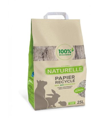 Litière Chat NulloDor papier 25L