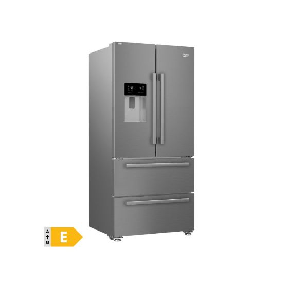 Image de Réfrigérateur multiportes 539L No Frost - Beko bPRO 700 GNE60542DXPN - inox