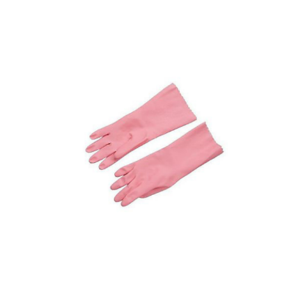 Picture of Gants de ménage en latex rose THOMAS - Taille 8