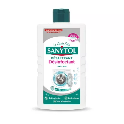 Désinfectant Détartrant Lave Linge SANYTOL le flacon de 250mL