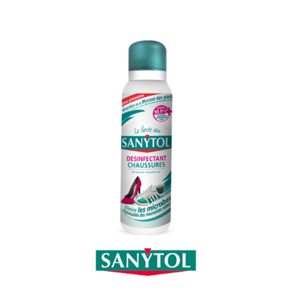 Image de Sanytol désinfectant chaussures senteur fraîche - aérosol 150ml