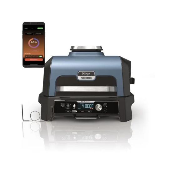 Image de Barbecue électrique et fumoir Ninja Woodfire Pro Connect XL OG901EU