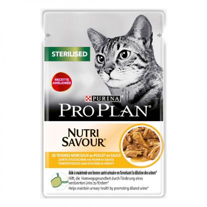 Purina Pro Plan Sterilized Cat Poulet Pochon 85g